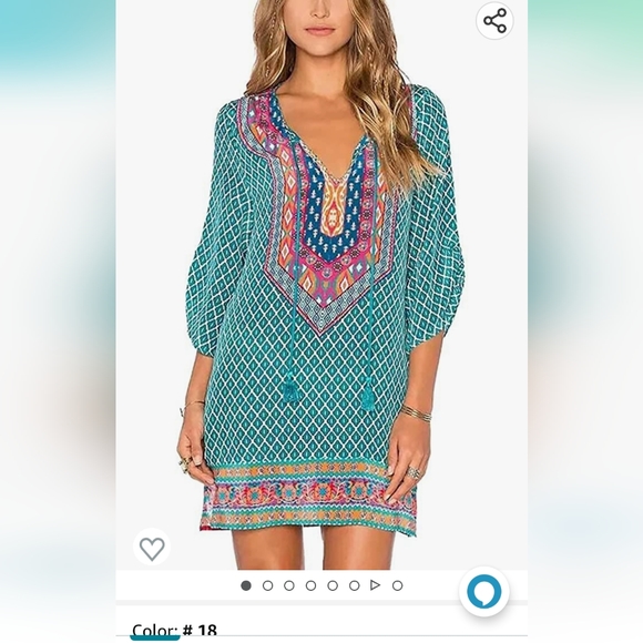 NLW Dresses & Skirts - Shirt /Dress /Beach Cover-up Size Large